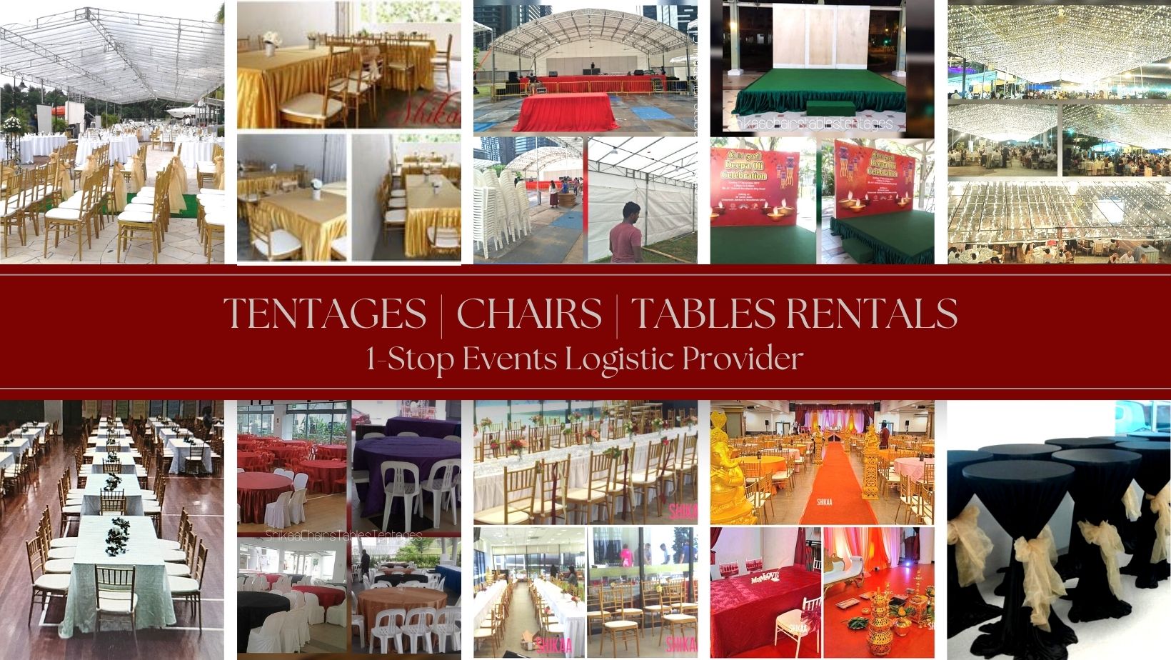 Shikaa Chairs Tables Rental & Services